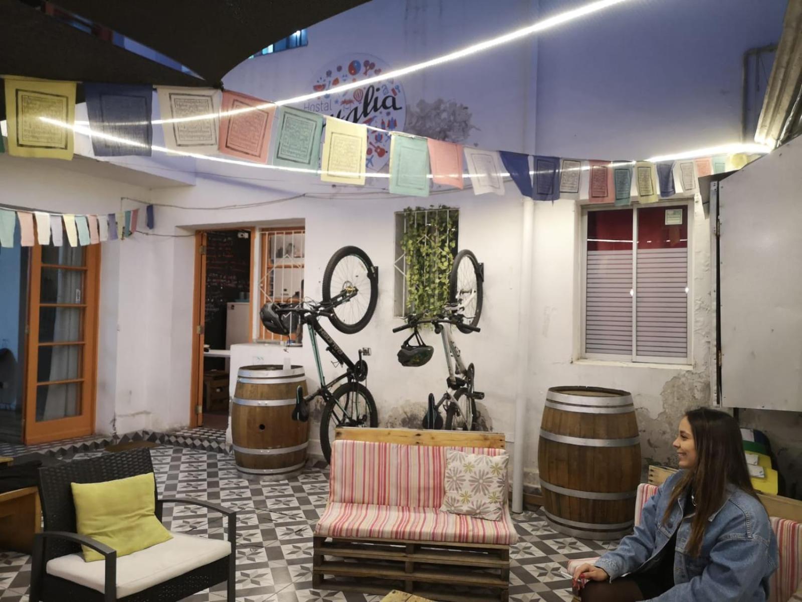 Hostal Vitalia Santiago del Cile Esterno foto